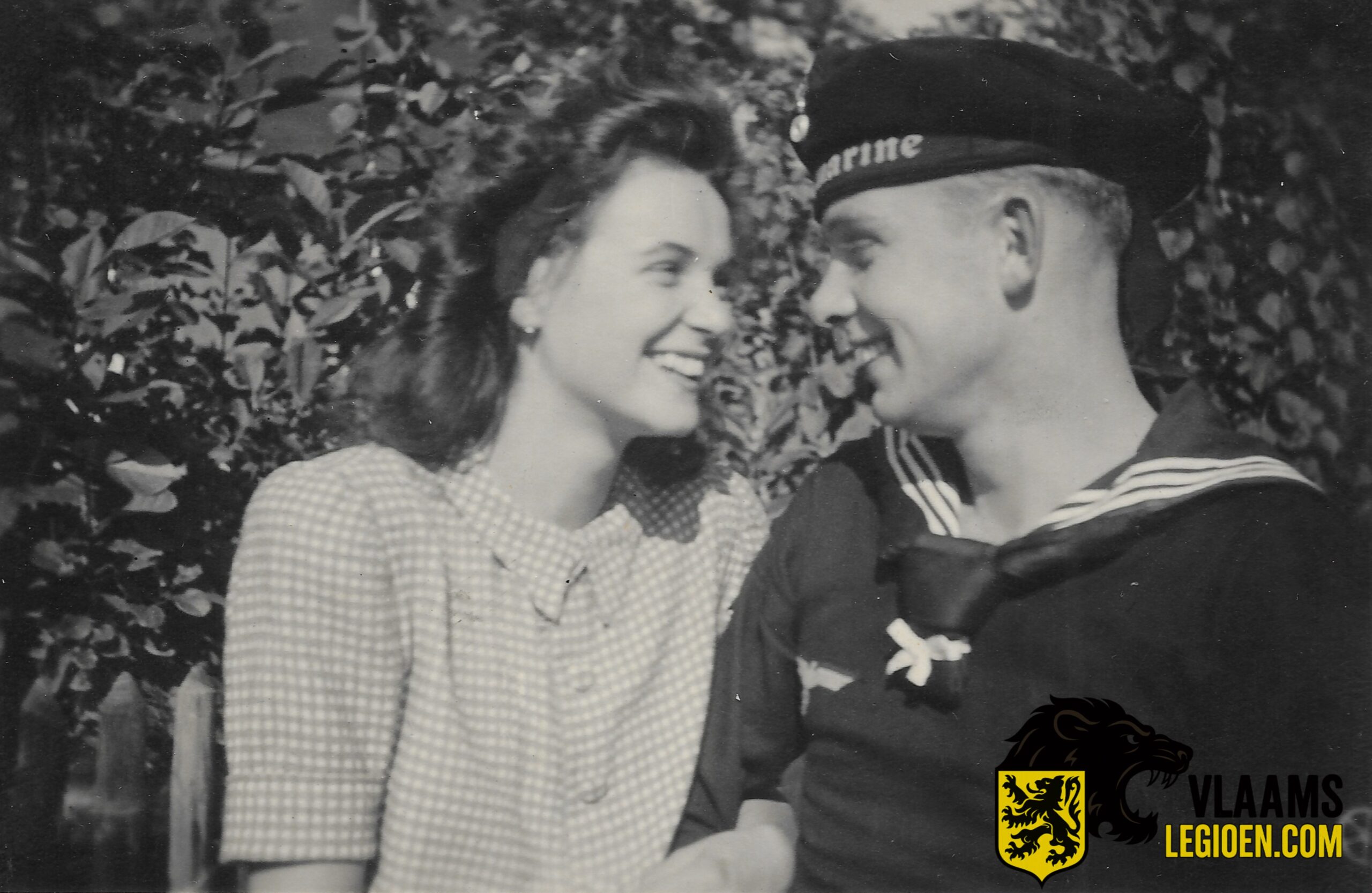 Zeldzame foto van een Vlaming in de Kriegsmarine!